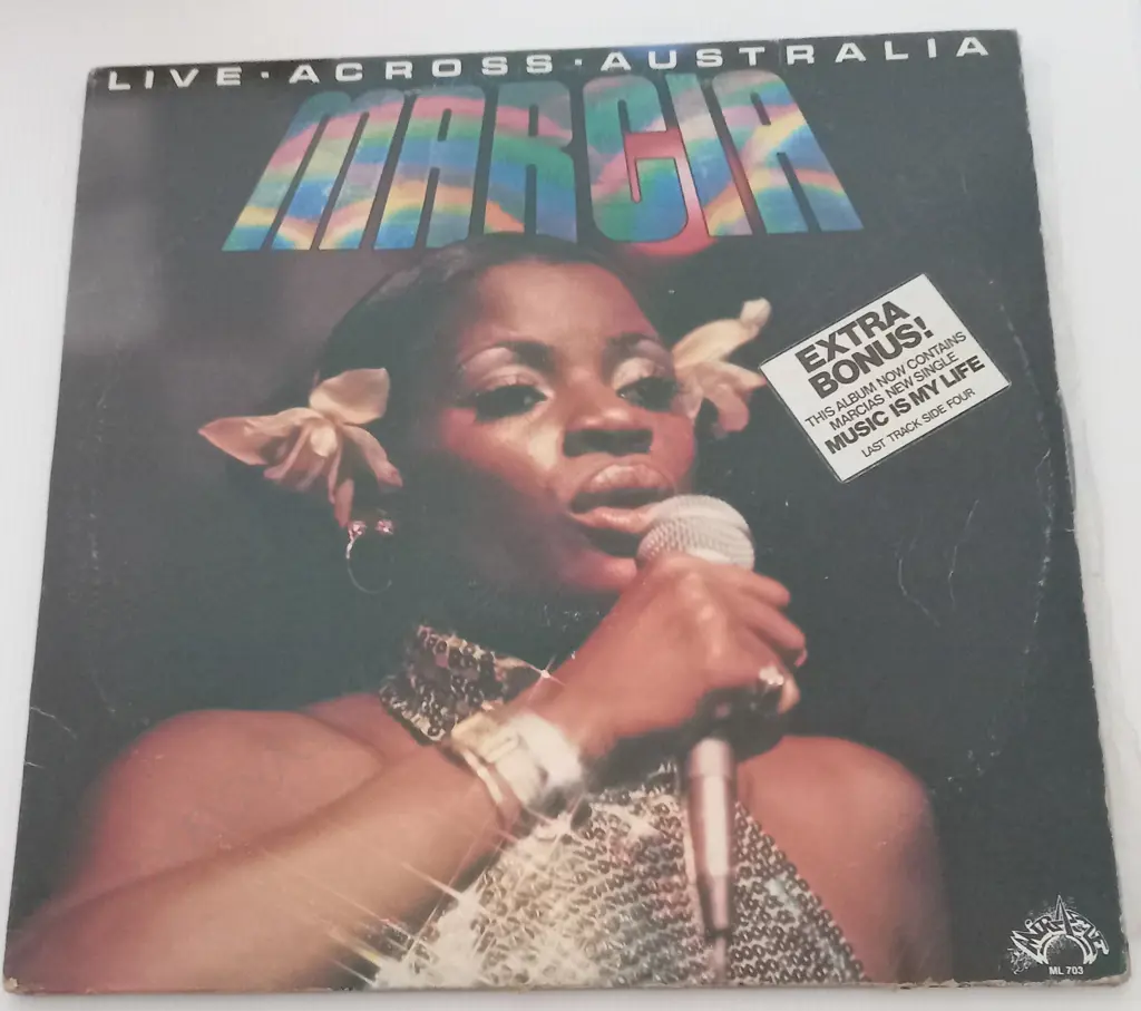 Marcia Hines, Live Across Australia (Double album) Image 1++